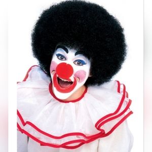 NEW Rubies Costume Unisex Deluxe Clown Wig One Size, Black